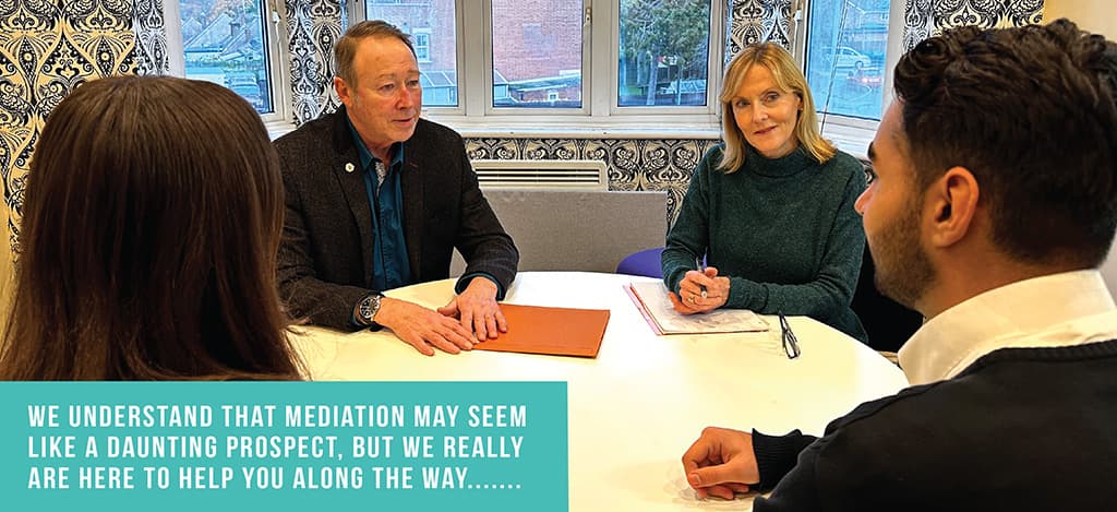 Professional mediation session